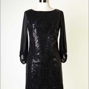 LAST CALL: Black Sequin Dress